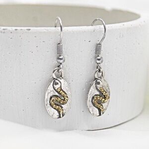Small Snake Earrings